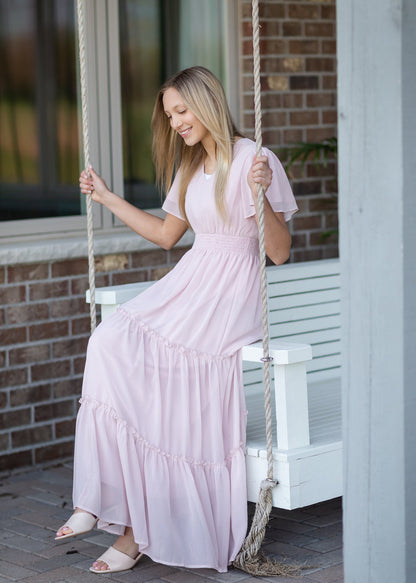 Mellow Empire Waist Maxi Dress Dresses