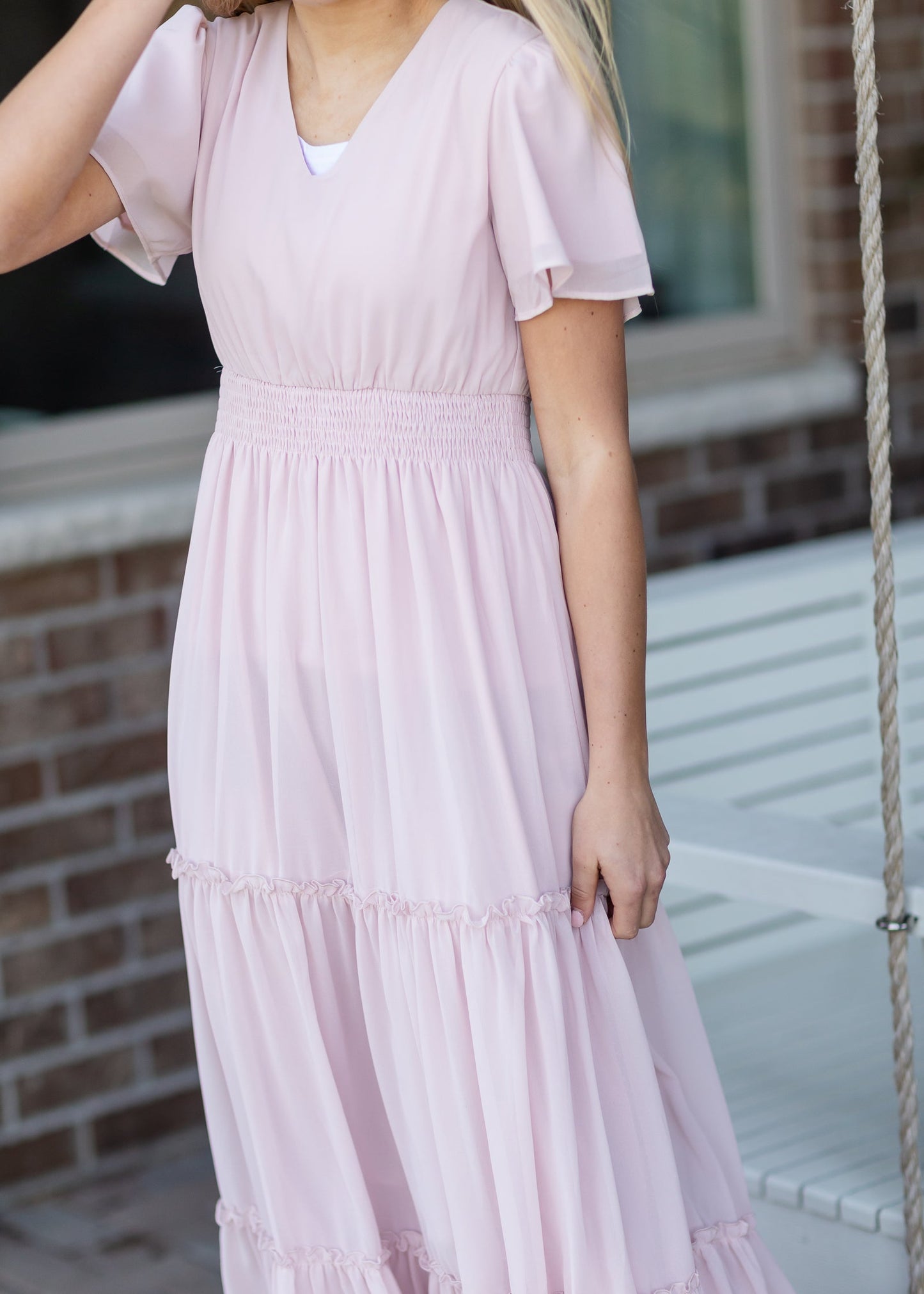 Mellow Empire Waist Maxi Dress Dresses