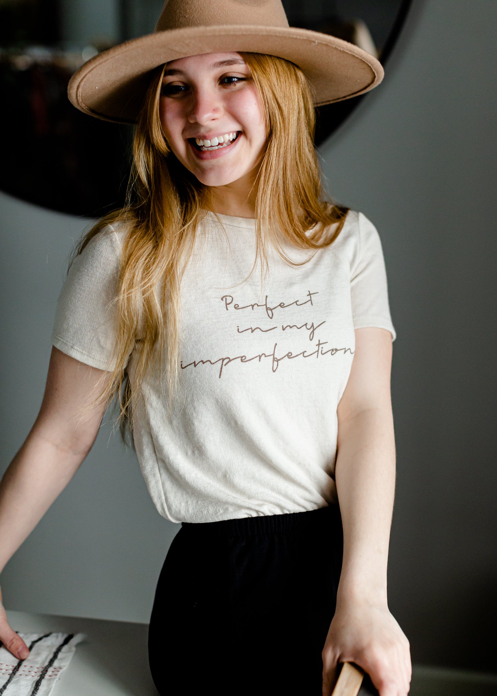 Perfect in my Imperfections Graphic Tee - FINAL SALE Tops