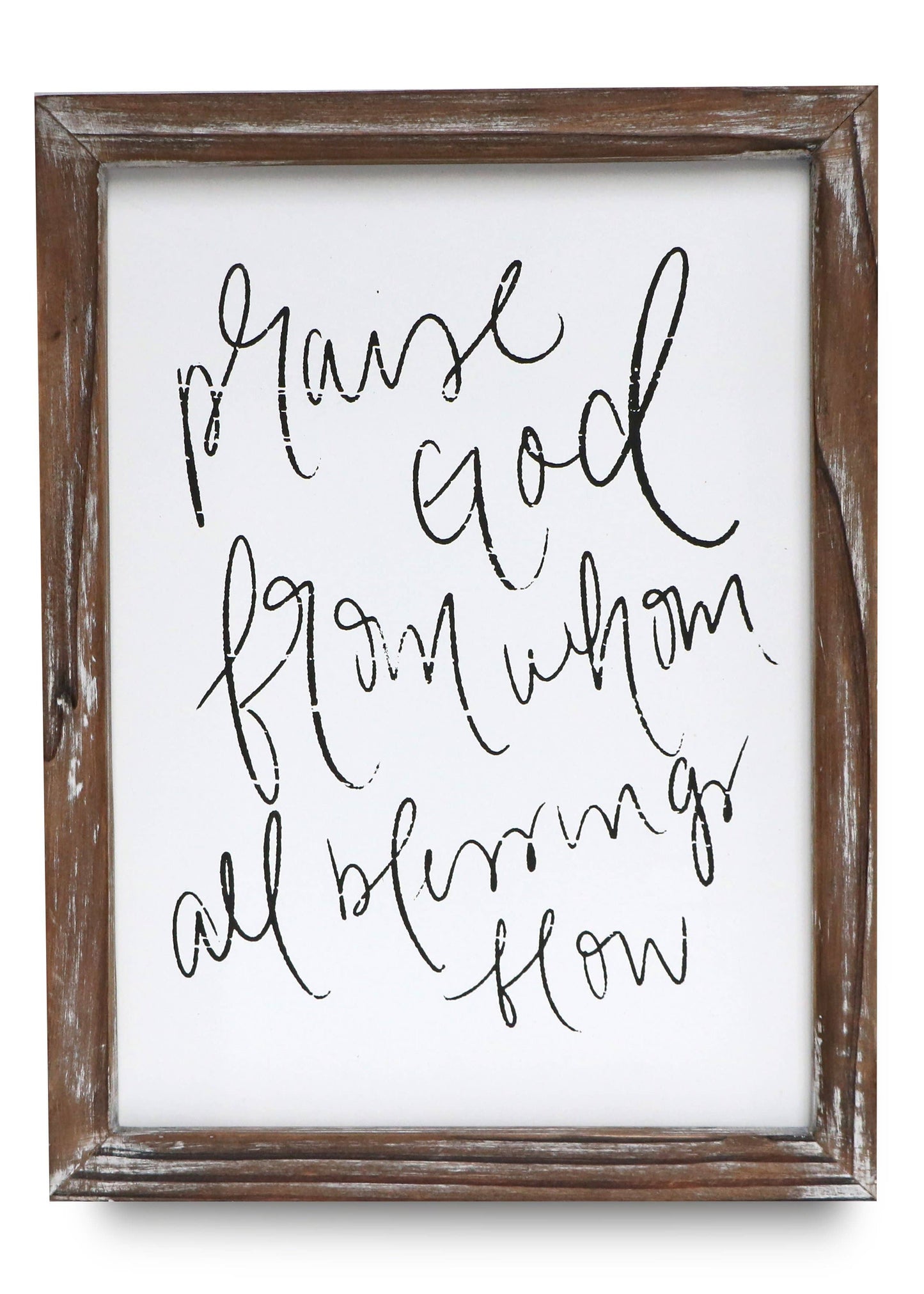 Praise God Wood Sign - FINAL SALE Home & Lifestyle