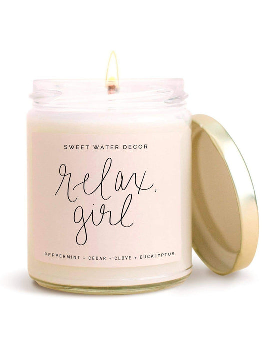 Relax, Girl Soy Candle Home & Lifestyle