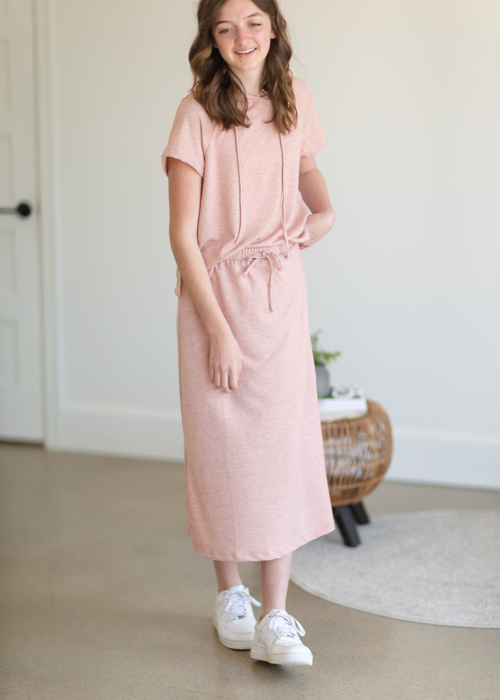 Rose French Terry Knit Skirt - FINAL SALE Skirts