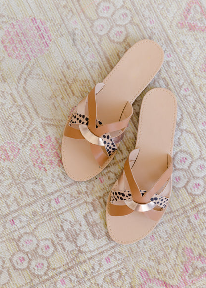 Rose Gold Cheetah Slide - FINAL SALE Home & Lifestyle