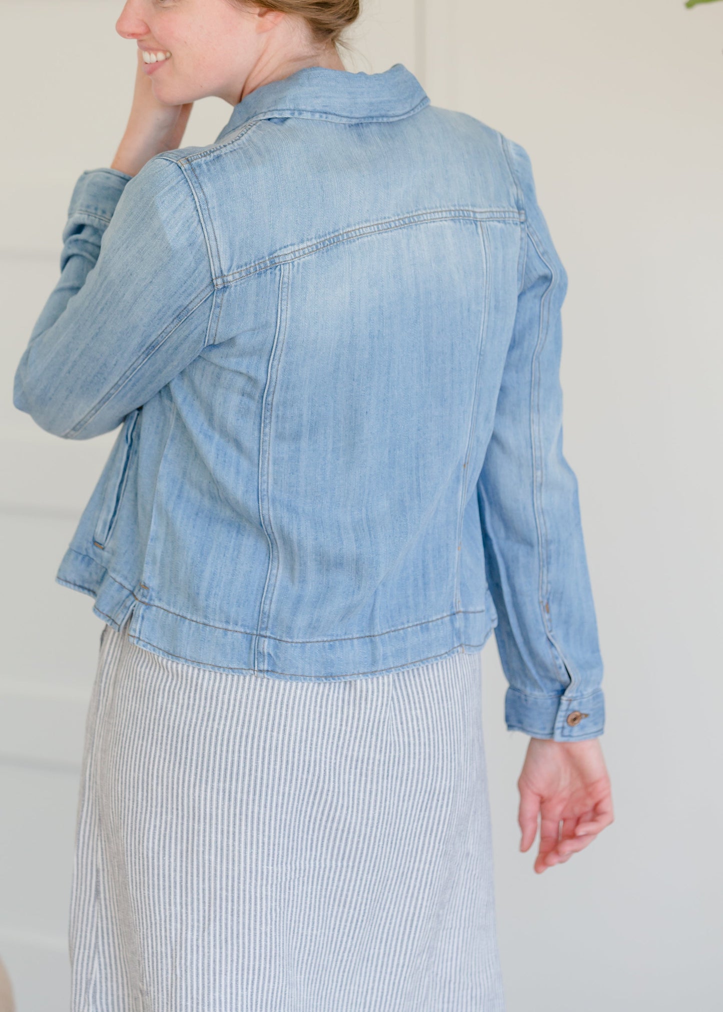 Sandblast Soft Denim Premium Jean Jacket Layering Essentials