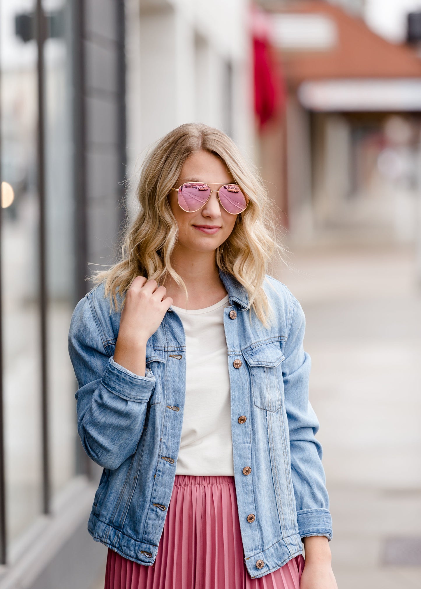 Sandblast Soft Denim Premium Jean Jacket Layering Essentials