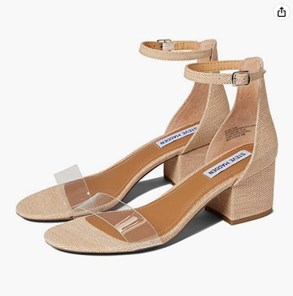 Steve Madden Irenee Ankle Wrap Block Heel - FINAL SALE Shoes