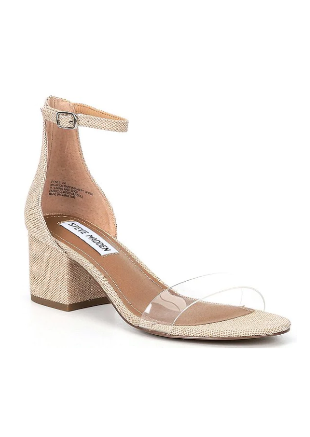 Steve Madden Irenee Ankle Wrap Block Heel - FINAL SALE Shoes