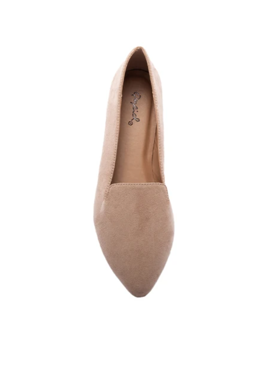 Taupe Suede Slip On Shoes Shoes Shoe La La