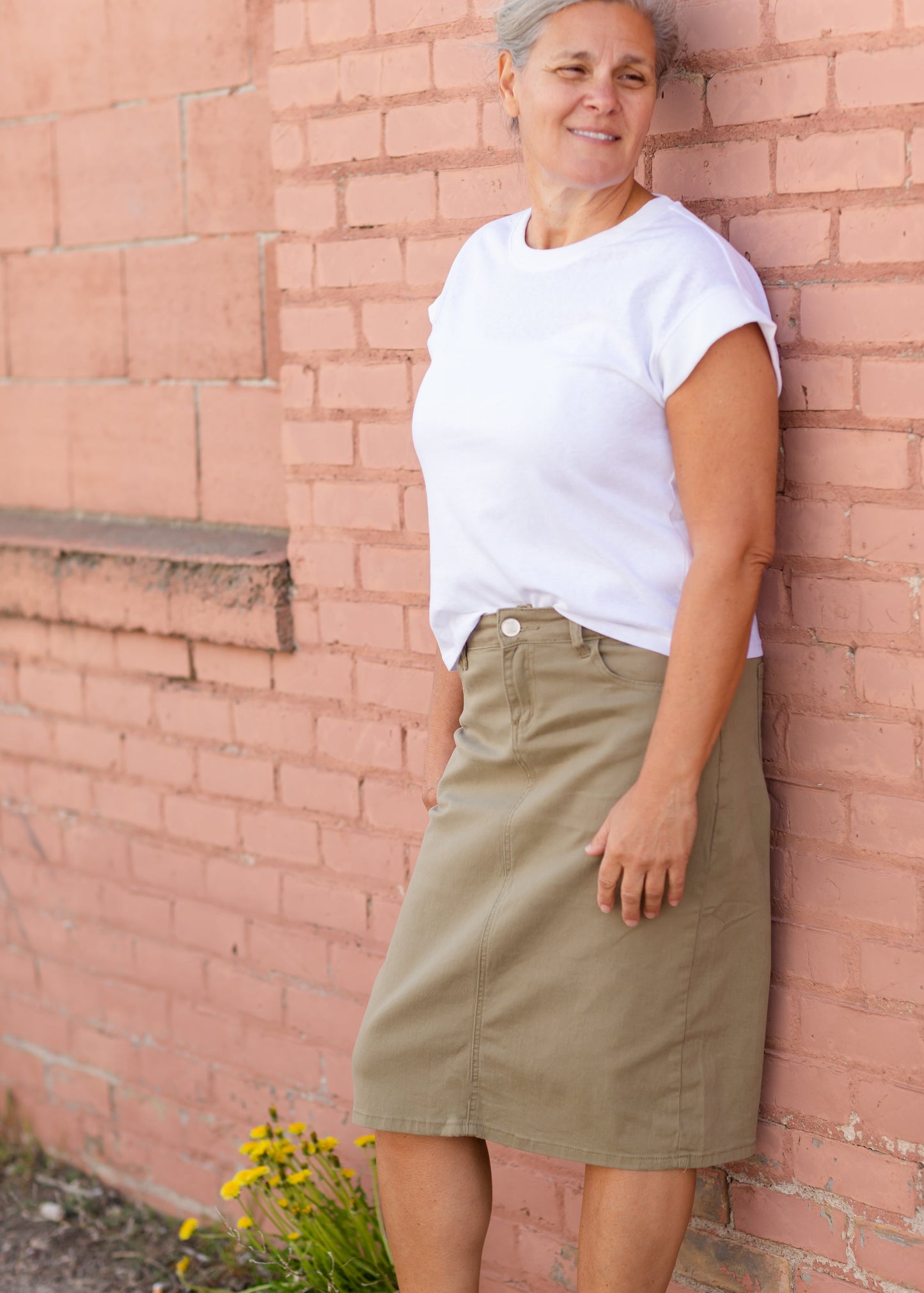 The Basic Cap Sleeve Top Tops White / S