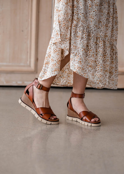 The Lauri Wedge Sandal Shoes Mia Shoes