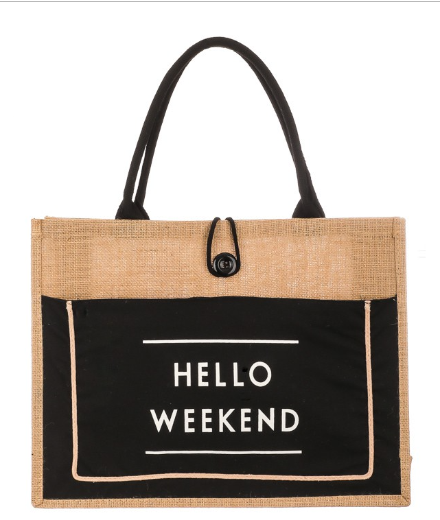 Weekend Tote Bag Accessories Black