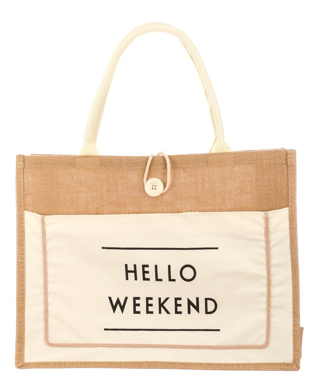 Weekend Tote Bag Accessories White