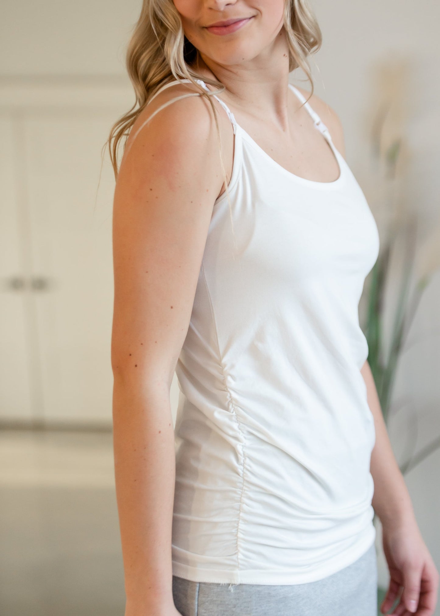 White Nursing Tank Inherit Co.