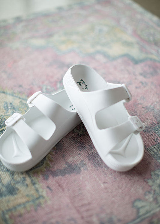 White Slip On Sandals Accessories Gypsy