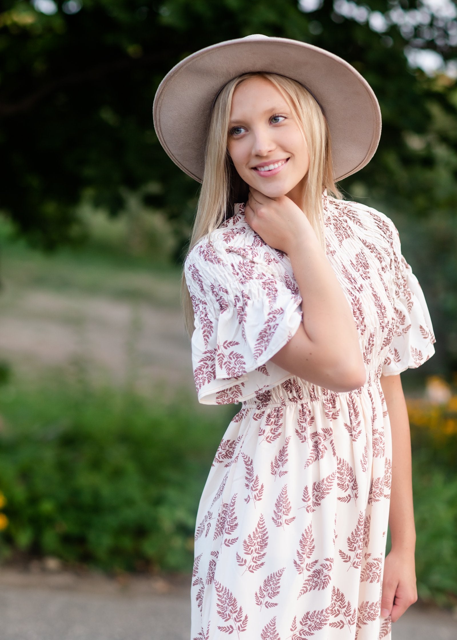 Wide Brim Taupe Panama Hat Accessories Queens